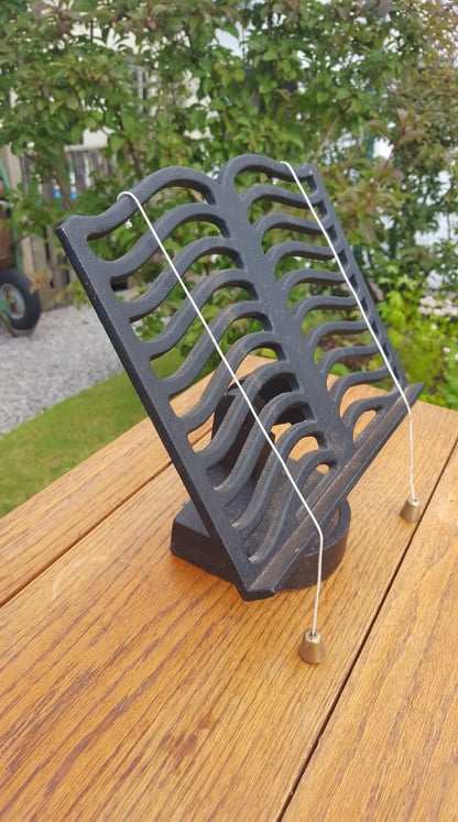 Antique Cast Iron Cookery Book Stand