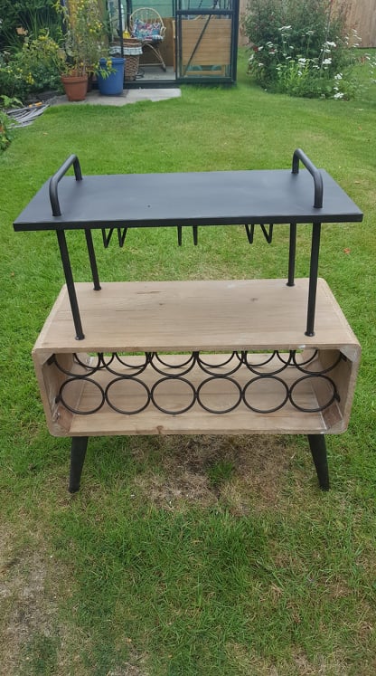 Wine Rack & Glass Holder