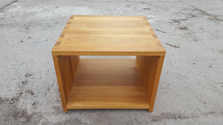 Blonde Oak Coffee Nest of 3 Table's