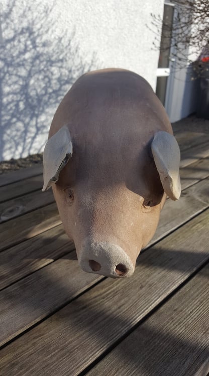 Paper Mache Pig
