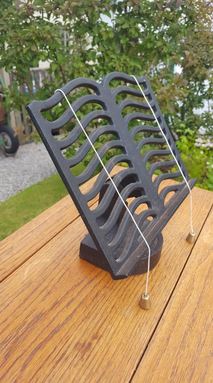 Antique Cast Iron Cookery Book Stand