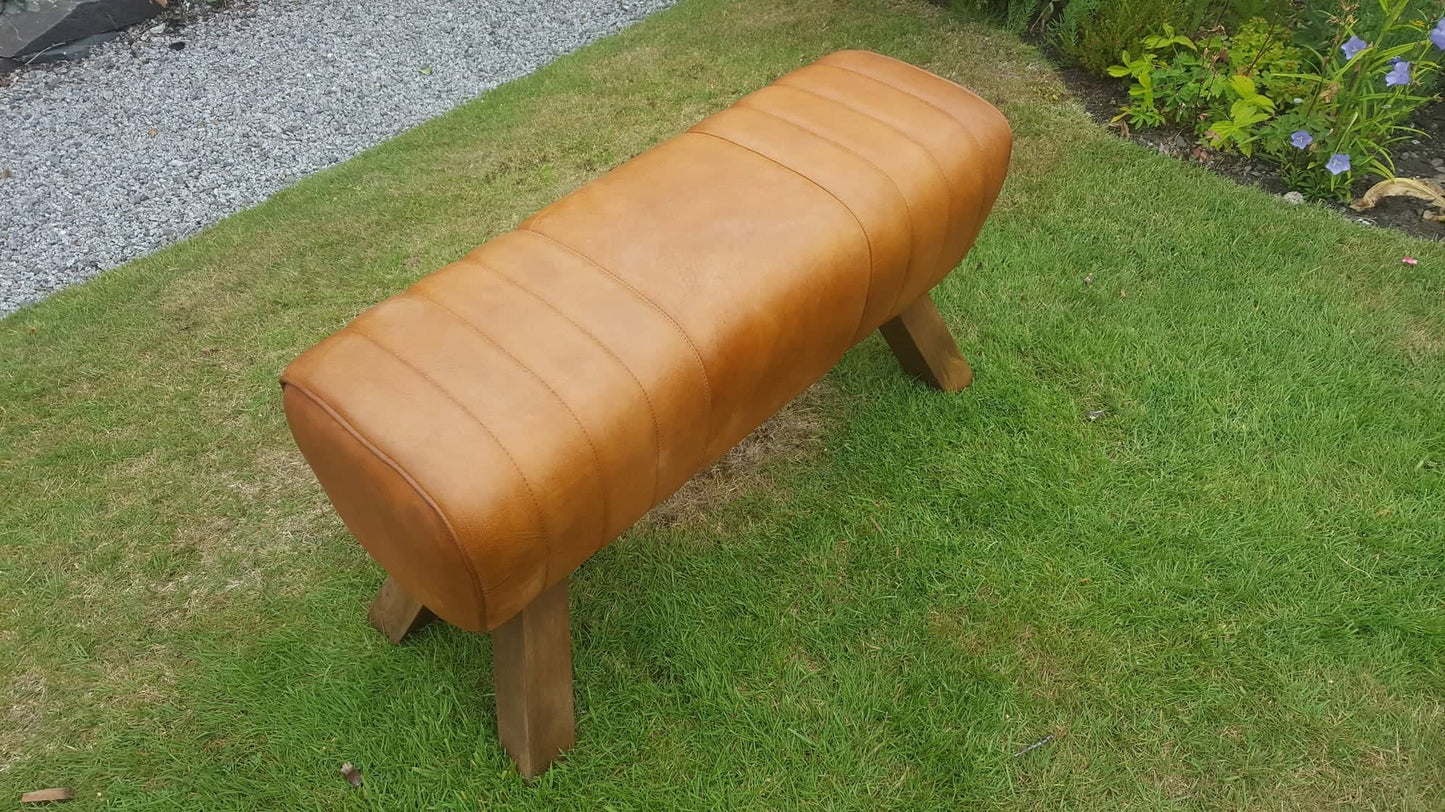 Large Leather Pommel Horse