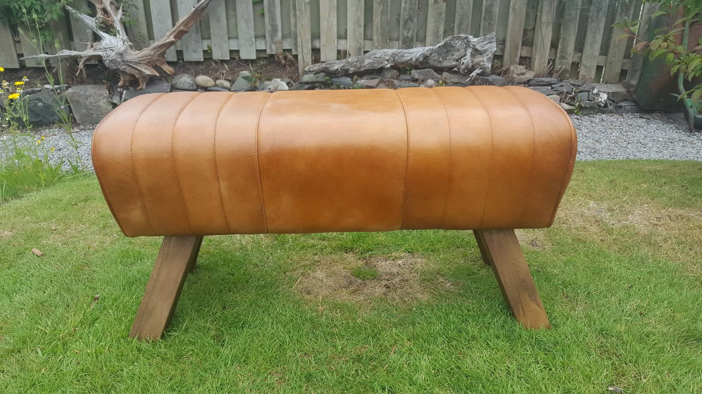 Large Leather Pommel Horse
