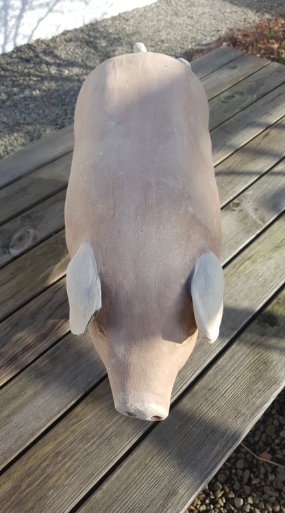 Paper Mache Pig