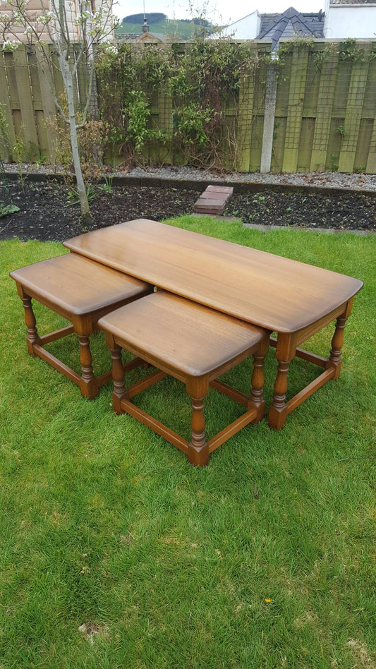 Ercol Coffee Nest of Tables