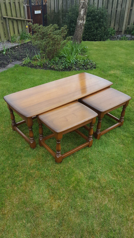 Ercol Coffee Nest of Tables