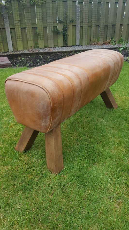 Large Leather Pommel Horse