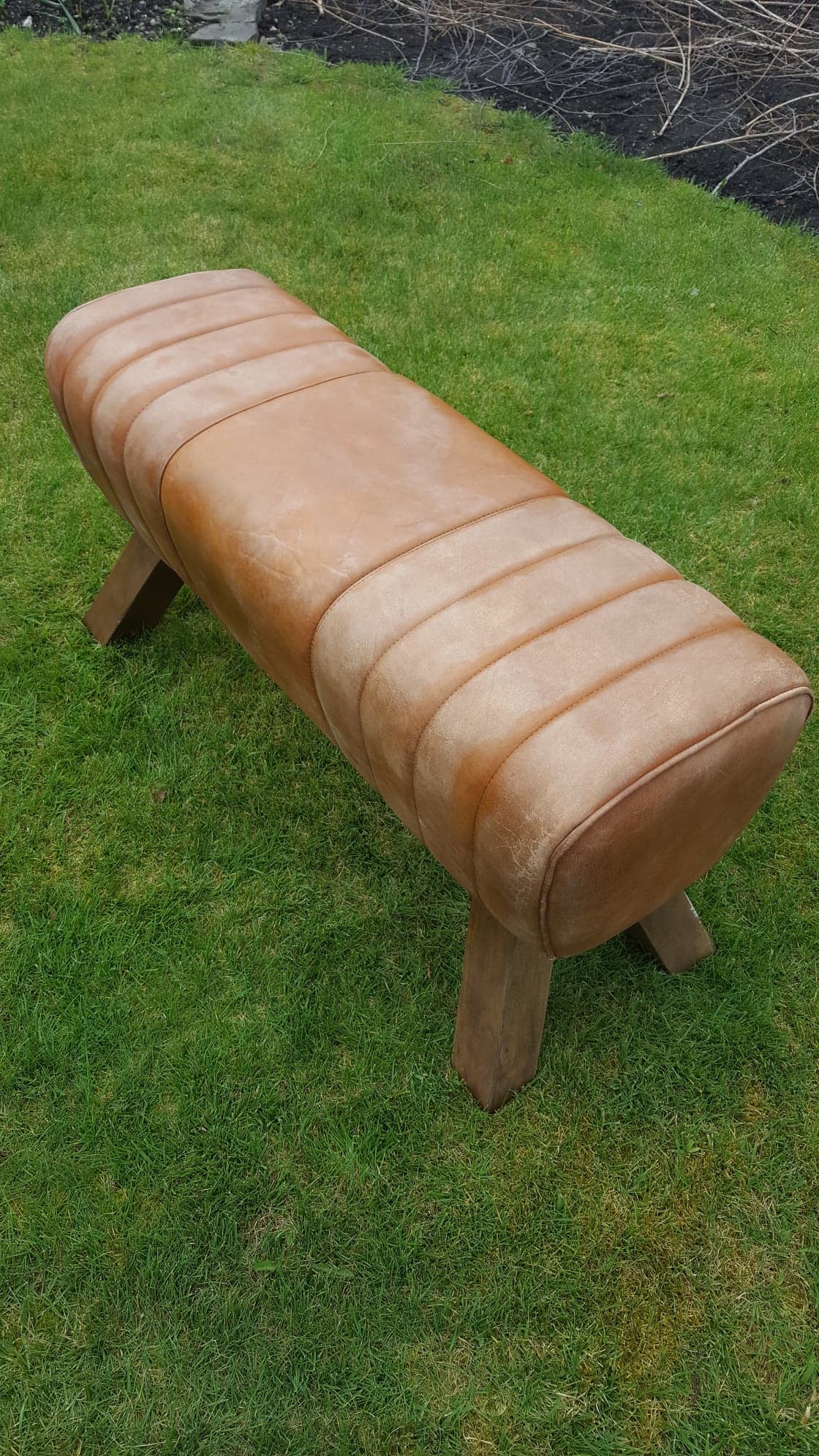 Large Leather Pommel Horse
